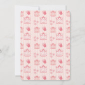 ヴィンテージカーニバルベビーシャワー招待状 招待状 (裏面)