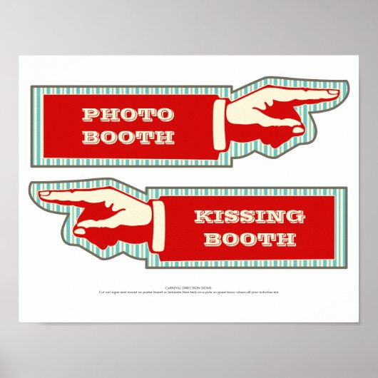 ヴィンテージカーニバル回路のDIY方向シンボルや象徴 ポスター (正面)