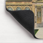 ヴィンテージカーネギーライブラリアニストンアラバマ マウスパッド (コーナー)