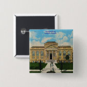 ヴィンテージカーネギーライブラリアニストンアラバマ 缶バッジ (正面&裏面)