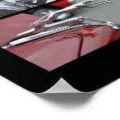 ヴィンテージカーフードオーナメントポスター ポスター (角)