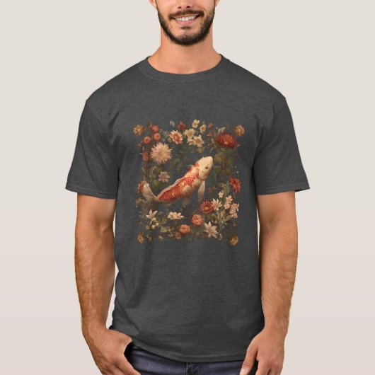 ヴィンテージカープコイ Tシャツ (正面)