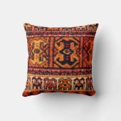 ヴィンテージカーペットの画像。印象的なテクスチャ クッション (裏面)