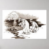 ヴィンテージカーペンター&セイピアのポスター ポスター (正面)