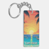 ヴィンテージカーボベルデトラベル キーホルダー (正面左)