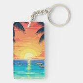 ヴィンテージカーボベルデトラベル キーホルダー (裏面)