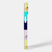 ヴィンテージカーポップ・アートのズ集めアートモノグラム Case-Mate iPhoneケース (裏面 / 右)