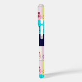 ヴィンテージカーポップ・アートのズ集めアートモノグラム Case-Mate iPhoneケース (裏面 / 左)