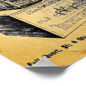 ヴィンテージカーミケルズペットウイスキープリント – サイン (角)