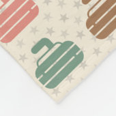 ヴィンテージカーリングラバーレトロカーリングギフトブランケット フリースブランケット (角)