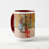 ヴィンテージカールラルソンザキッチン マグカップ (正面左)