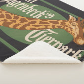 ヴィンテージカール・ハーゲンベックのティアーパークサーカスのポスター シェルパブランケット (3/4)