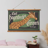 ヴィンテージカール・ハーゲンベックのティアーパークサーカスのポスター 吊り下げ型タペストリー (寝室)