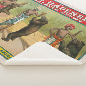 ヴィンテージカール・ハーゲンベック・サーカスのポスター シェルパブランケット (3/4)