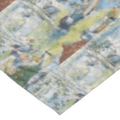 ヴィンテージカールLarsson Cray魚釣りと家族 テーブルクロス (アングル)