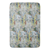 ヴィンテージカールLarsson Cray魚釣りと家族 バスマット (正面縦)