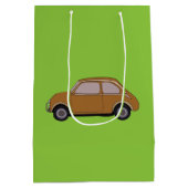 ヴィンテージカーレトロ ミディアムペーパーバッグ (裏面)