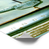 ヴィンテージカーローエルのアリゾナ写真 ポスター (角)