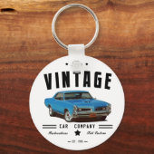 ヴィンテージカー会社GTO キーホルダー (正面)