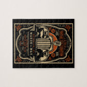 ヴィンテージカー展ポスター ジグソーパズル (横)