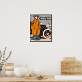 ヴィンテージカー広告ポスター ポスター (キッチン)