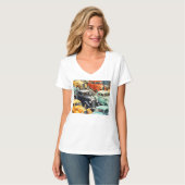 ヴィンテージカー柄 Tシャツ (正面フル)