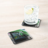 ヴィンテージカー鏡 コースター (右側)