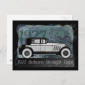 ヴィンテージカー1927オーバーンストレート8 ポストカード (正面/裏面)