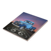 ヴィンテージカー – トラック – ルート66 - SRF タイル (側面)