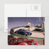 ヴィンテージカー ポストカード (正面/裏面)