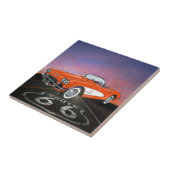 ヴィンテージカー – ルート66 - SRF タイル (側面)