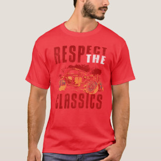 ヴィンテージカー 伝説のオールドスクール 貴重な友人 Tシャツ