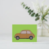 ヴィンテージカー 名刺 (スタンド正面)