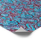 ヴィンテージカー – 隠し3Dプリント ポスター (角)