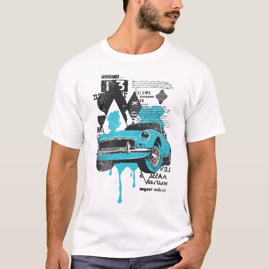 ヴィンテージカーVibes Tシャツ (正面)