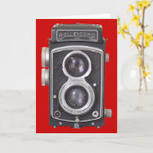 ヴィンテージカ空白のード カード (黄色い花)