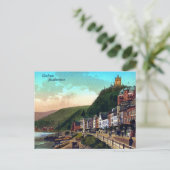 ヴィンテージカ1900コケムモセルストラッセモゼル川 ポストカード (スタンド正面)