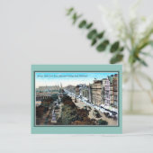 ヴィンテージカ1900プリンセス通りエジンバラ ポストカード (スタンド正面)