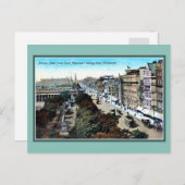 ヴィンテージカ1900プリンセス通りエジンバラ ポストカード (正面/裏面)