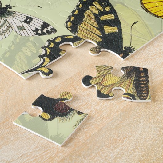 ヴィンテージガの図 ジグソーパズル (側面)