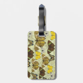 ヴィンテージガの図 ラゲッジタグ (裏面縦)