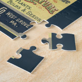 ヴィンテージガイドバラ文化本カバーアート1891 ジグソーパズル (側面)