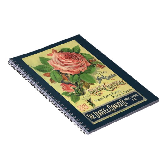 ヴィンテージガイドバラ文化本カバーアート1891 ノートブック (右側)