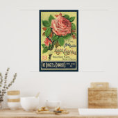 ヴィンテージガイドバラ文化本カバーアート1891 ポスター (キッチン)