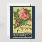 ヴィンテージガイドバラ文化本カバーアート1891 ポストカード (正面/裏面)