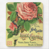 ヴィンテージガイドバラ文化本カバーアート1891 マウスパッド (正面)