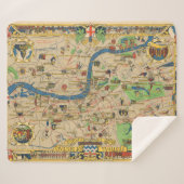 ヴィンテージガイド – ロンドン シェルパブランケット (正面(横))