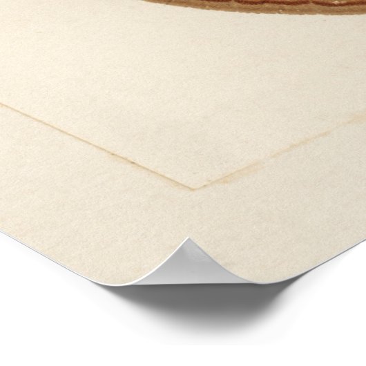 ヴィンテージガイラストレーション ポスター (角)