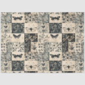 ヴィンテージガグランジス&ボタニカルハロウィーンコラージュ 薄葉紙 (正面)