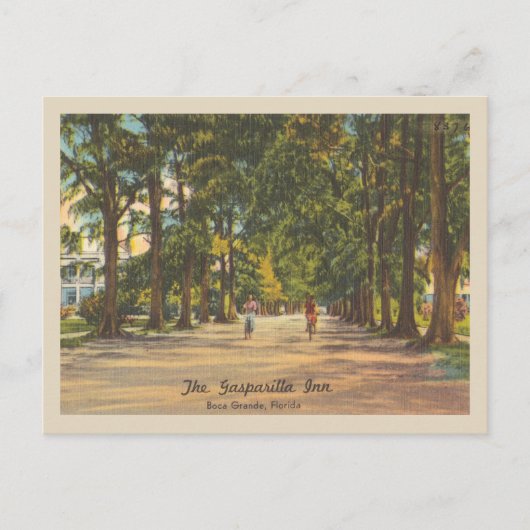 ヴィンテージ'ガスパリラボカグランデインアンドビシクリスト ポストカード (正面)